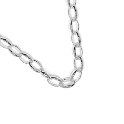 Collar de 42cm acabado en rodio - Hande