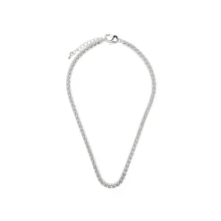 Collar de 42cm acabado en rodio - Zugiro