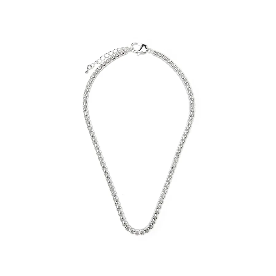 Collar de 42cm acabado en rodio - Zugiro