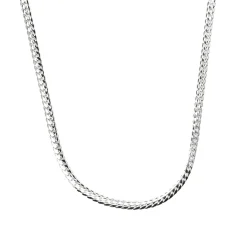 Collar de 45cm acabado en rodio - Nanja