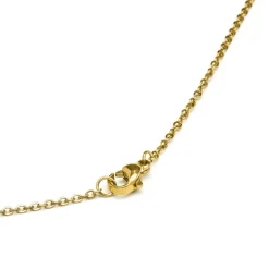 Collar de Madreperla Blanca acabado en oro amarillo 18K - Alphabet