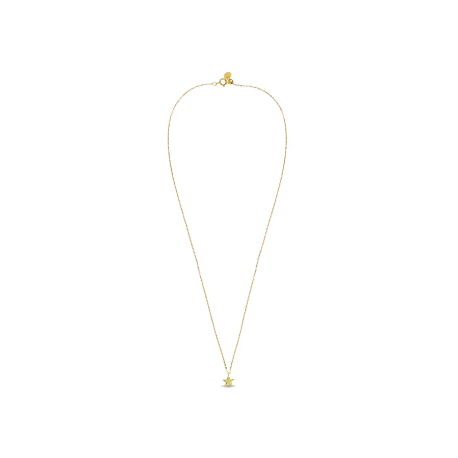 Collar de Plata de Ley 925 acabado en oro amarillo 18K - Remih