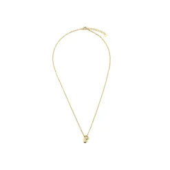 Collar de Plata de Ley 925 acabado oro amarillo de 18k - Zarael