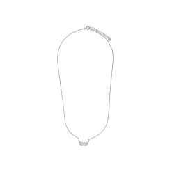 Collar de Plata de Ley 925 con Circonita Brillante acabado en rodio - Pureza
