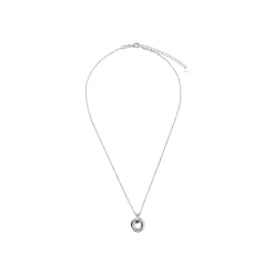 Collar de Plata de Ley 925 y Circonita Brillante acabado rodio - Imad