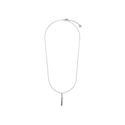 Collar de Plata de Ley 925 y Circonita Zafiro acabado en rodio - Finsha