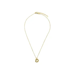 Collar de Plata de Ley 925 y acabado oro amarillo de 18k - Uless