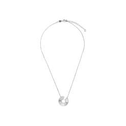Collar de Plata de Ley 925 y Circonita Brillante acabado rodio - Dragi