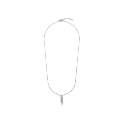 Collar de Plata de Ley 925 y Circonita Brillante acabado en rodio - Uthera