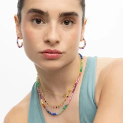 Collar Plata De Ley 925 acabado oro 18k - Bandoead