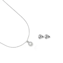 Conjuntos de Plata de Ley 925 y Circonita Brillante acabado en rodio - Neri
