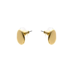 Pendientes acabado en oro amarillo de 18k - Oga