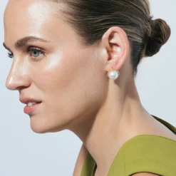 Pendientes acabado en oro amarillo 18k - Nyma