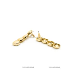 Pendientes acabado en oro amarillo de 18k - Edma