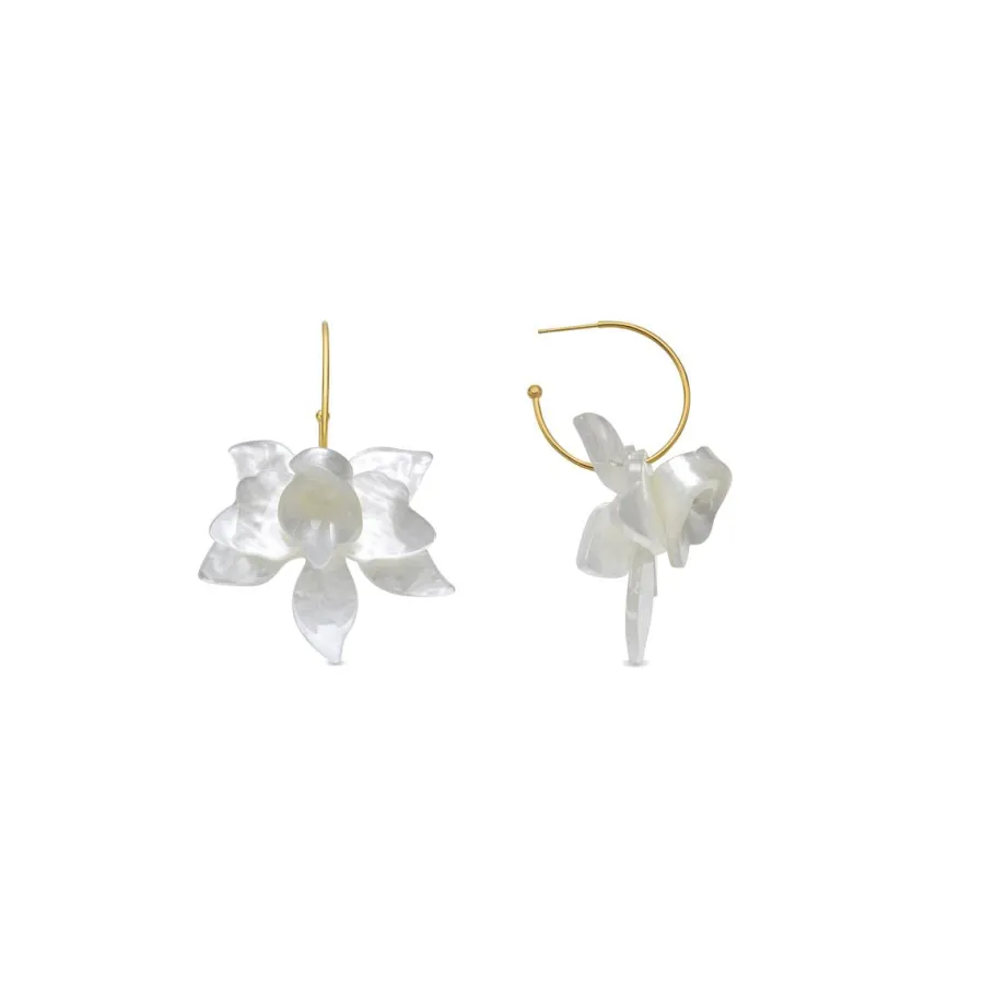 Pendientes acabado oro amarillo de 18k - Warya