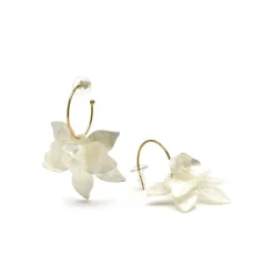 Pendientes acabado oro amarillo de 18k - Warya