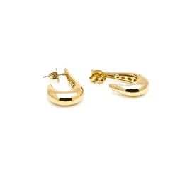 Pendientes acabado oro amarillo de 18k - Banni