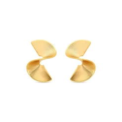 Pendientes acabado oro amarillo de 18k - Khano