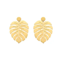 Pendientes acabado oro 18k - Mizay