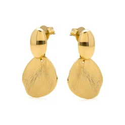 Pendientes acabado oro 18k - Ondex