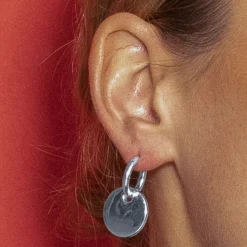 Pendientes acabado plata - Lieb