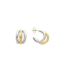 Pendientes acabado plata - Nove