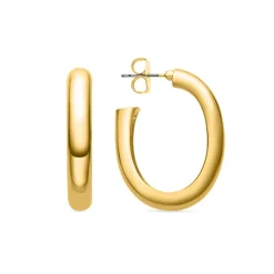 Pendientes acabados en oro amarillo 18K - Hewcar