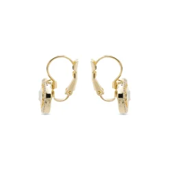 Pendientes con Circonita Brillante acabado oro 18k - Othal