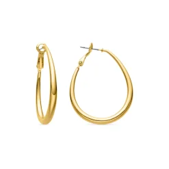Pendientes de 38mm de diámetro acabado Oro Amarillo 18K - Babo