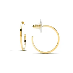 Pendientes de 27mm de diámetro acabado Oro Amarillo de 18K - Baal