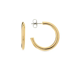 Pendientes de 29mm de diámetro acabado Oro Amarillo de 18K - Dancir