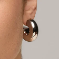 Pendientes de Plata de Ley 925 yacabado rodio - Fike