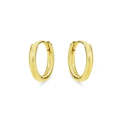 Pendientes de Plata de Ley 925 acabados en oro amarillo 18K - Edum