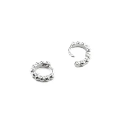 Pendientes de Plata de Ley 925 acabados en rodio - Ledis