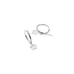 Pendientes de Plata de Ley 925 acabados en rodio - Essential