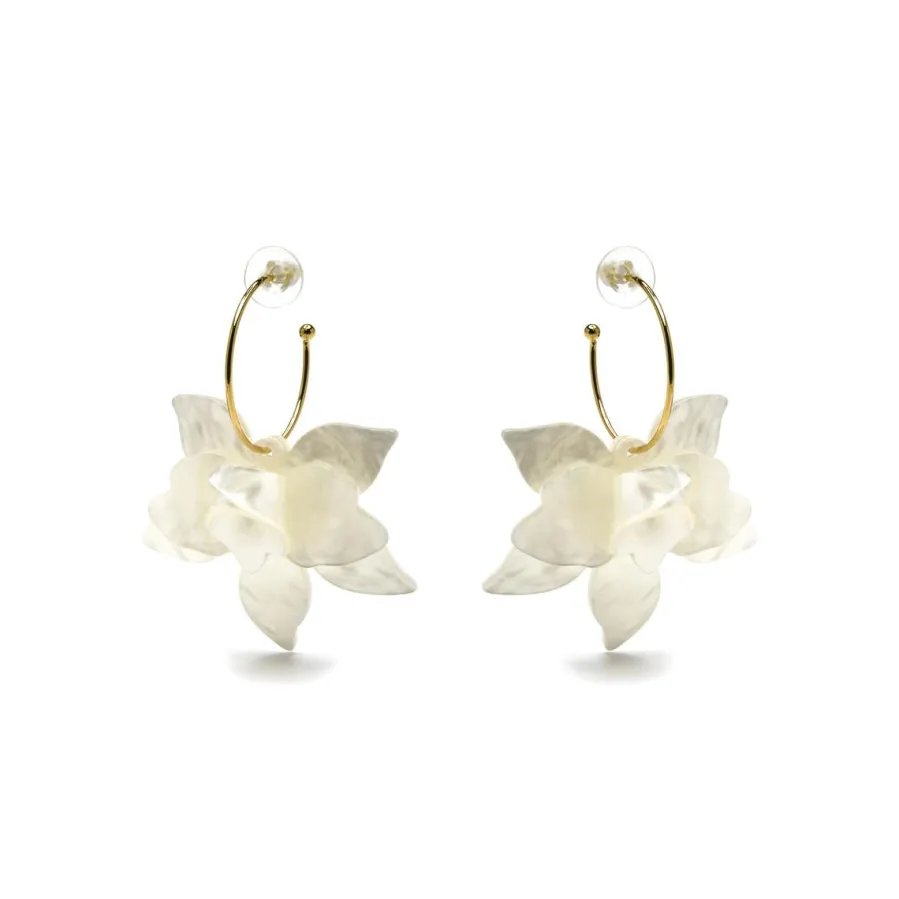 Pendientes Warya acabado oro amarillo de 18k