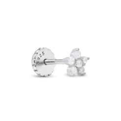 Piercing de Plata de Ley 925 con Circonita Brillante acabado en rodio - Anba