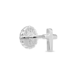 Piercing de Plata de Ley 925 acabado en rodio - Trira