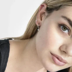 Piercing de Plata de Ley 925 acabado en rodio - Trira