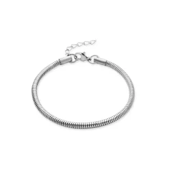 Pulsera acabada en rodio - Arkin