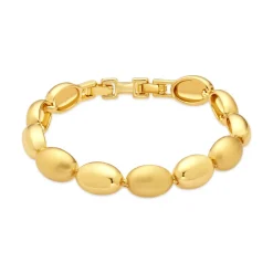 Pulsera acabado en oro amarillo de 18k - Oga