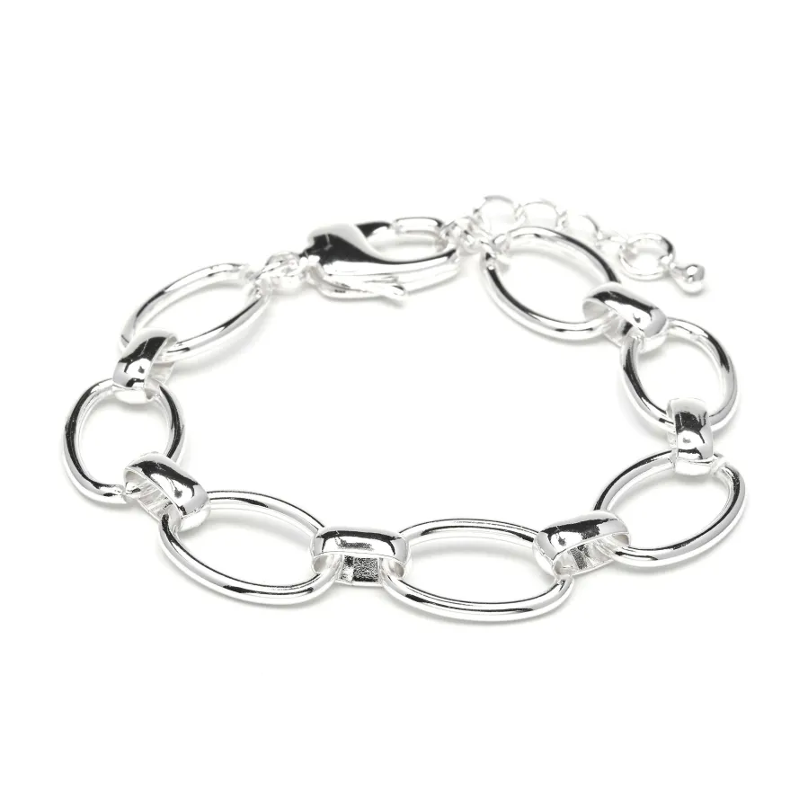 Pulsera acabado en rodio - Ciati