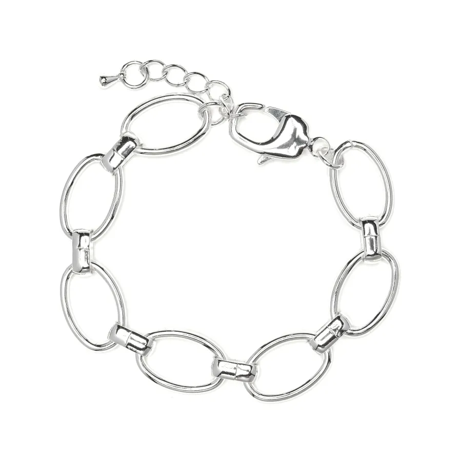 Pulsera acabado en rodio - Ciati