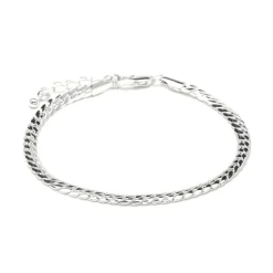 Pulsera acabado en rodio - Nanja