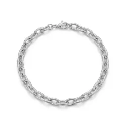 Pulsera acabado en rodio - Rasai