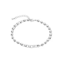 Pulsera acabado en rodio - Adthi