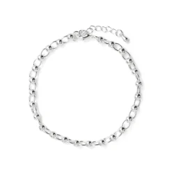 Pulsera acabado en rodio - Adthi