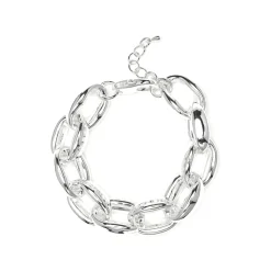 Pulsera acabado en rodio - Aula