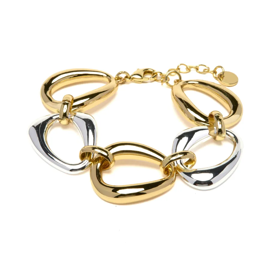 Pulsera acabado en rodio - Hous