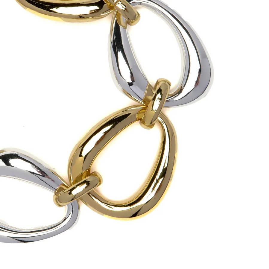 Pulsera acabado en rodio - Hous